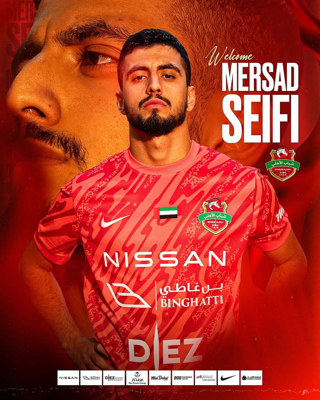 🚨 | Officially Shabab Al Ahli has signed Iranian player