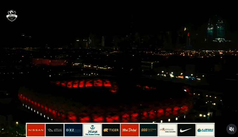 ⁨ بعزيمة الفرسان وتشجيع القوة الحمراء تتواصل مسيرة الانتصارات  كونوا في الموعد اليوم باستاد آل مكتوم