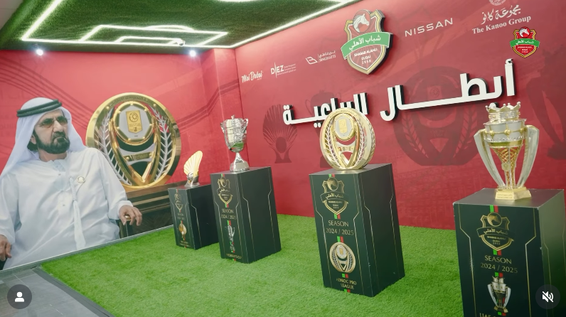 مجموعة طوابع شباب الأهلي – أبطال الرباعية لموسم 2024/2025