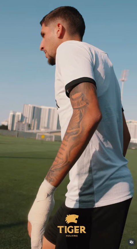 فريقنا يختتم تدريباته بدبي قبل المغادرة غداً