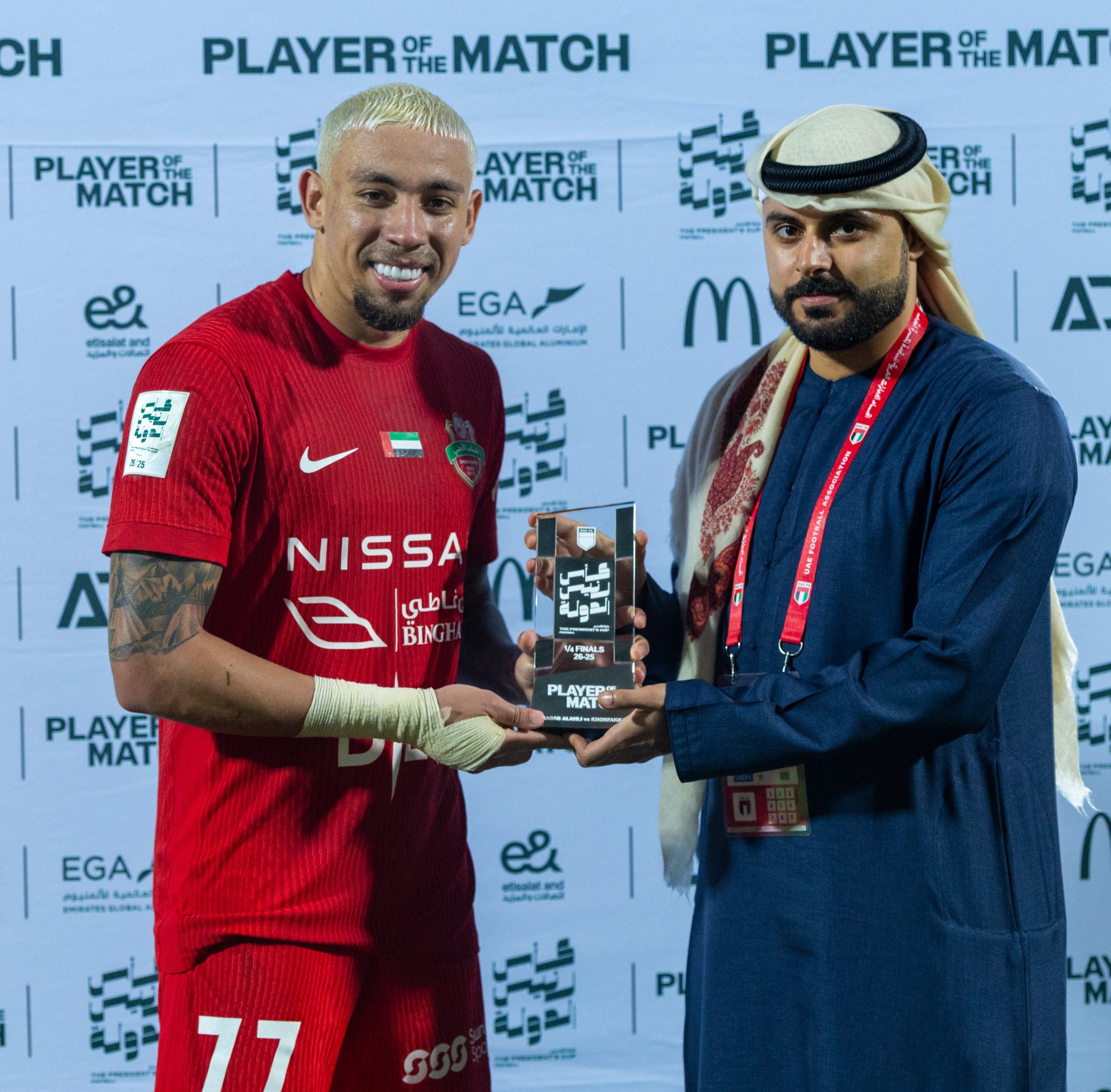 Shabab Alahli VS Khorfakkan (President’s Cup) 2025/2026