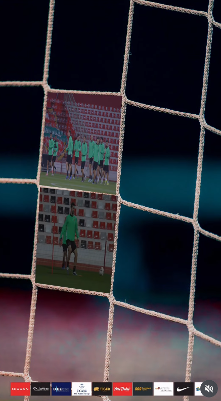 فريقنا يؤدي تدريبه الختامي استعداداً لمواجهة الوحدة باستاد راشد مساء الغد