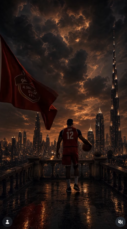 🏀 قيس عمر يواصل مسيرة الإبداع والتألق مع فرسان السلة!