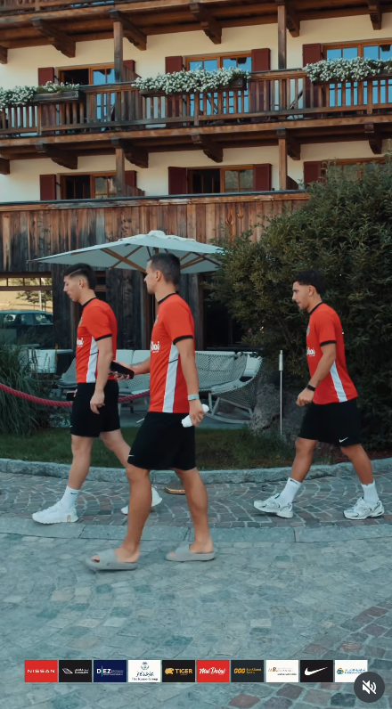 ‏🎥 التدريب الصباحي لفريقنا بمعسكر النمسا